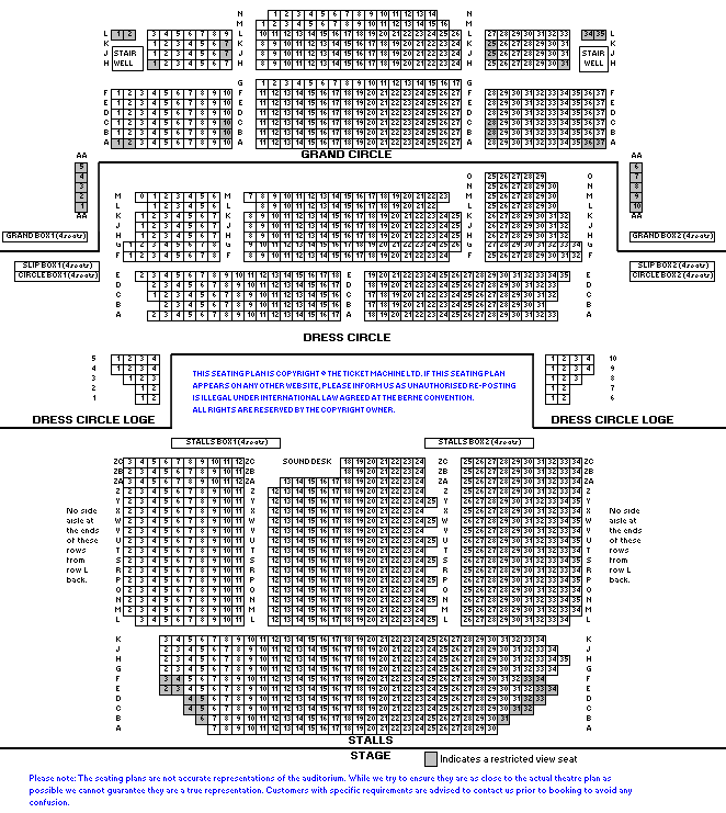 Prince Edward Theatre - Venue information | Group Line